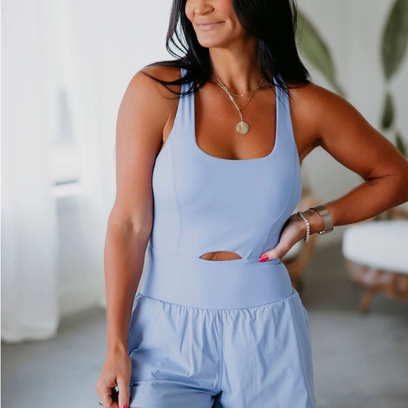 The Pants Store athletic romper - Picture 1 of 5